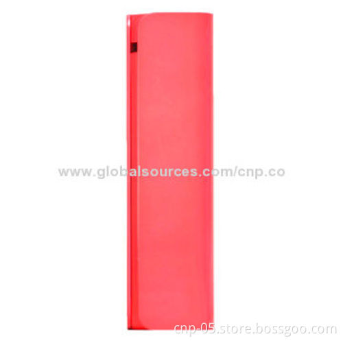 Pocket Power Bank with 2,800mAh Capacity, Aluminum Alloy Housing, Fashionable Design